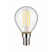 LED-lamppu Trio E14, filament vakiokupu 4W, 470lm 4000K, kirkas, switch dimmer