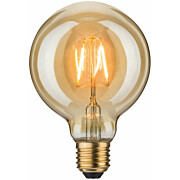 LED-filamenttilamppu Paulmann Globe, G95, E27, 170lm, 2.7W, 1700K, kulta