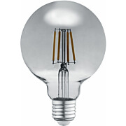 LED-lamppu Trio E27, filament, globe, 6W, 190lm, 1800K, savu