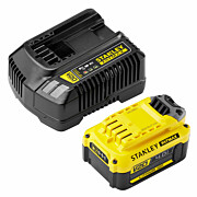 Akku + laturi Stanley FatMax V20 SFMCB14M1-QW, 18V, 1x4.0Ah