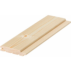 Kattopaneeli/seinäpaneeli Cent STP, 15x95x4200mm, kuusi, talouslaatu A/B