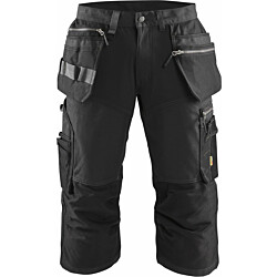 Piraattihousut Blåkläder 1597 stretch, musta, D88