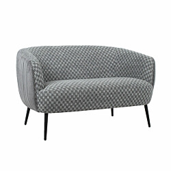 Sohva Home4You Accent 2-istuttava, harmaa