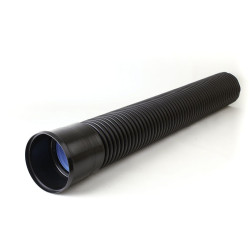 Sadevesi-/rumpuputki Pipelife Tupla PE, SN8, muhvilla ja tiivisteellä, 200/170mm, 6m