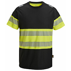 Huomiopaita Snickers 2538 High-Vis, lk 1, keltainen/musta, koko XS
