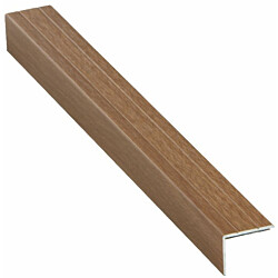 Porraslista Euroshrink alumiini 295a itseliimautuva, 20x25mm x 1m, kirsikkapuu