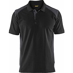 Pikeepaita Blåkläder 3324, musta/grafiitinharmaa, XL