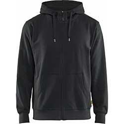 Huppari Blåkläder 3366 vetoketjulla, musta, XL