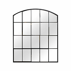 Seinäpeili Home4You Simone, 76x91cm, musta
