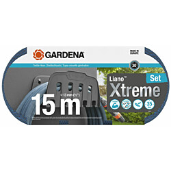 Puutarhaletku Gardena Liano Xtreme, 15m, seinätelineellä
