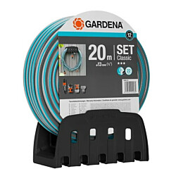 Puutarhaletku Gardena Classic Ø13mm/20m, seinätelineellä