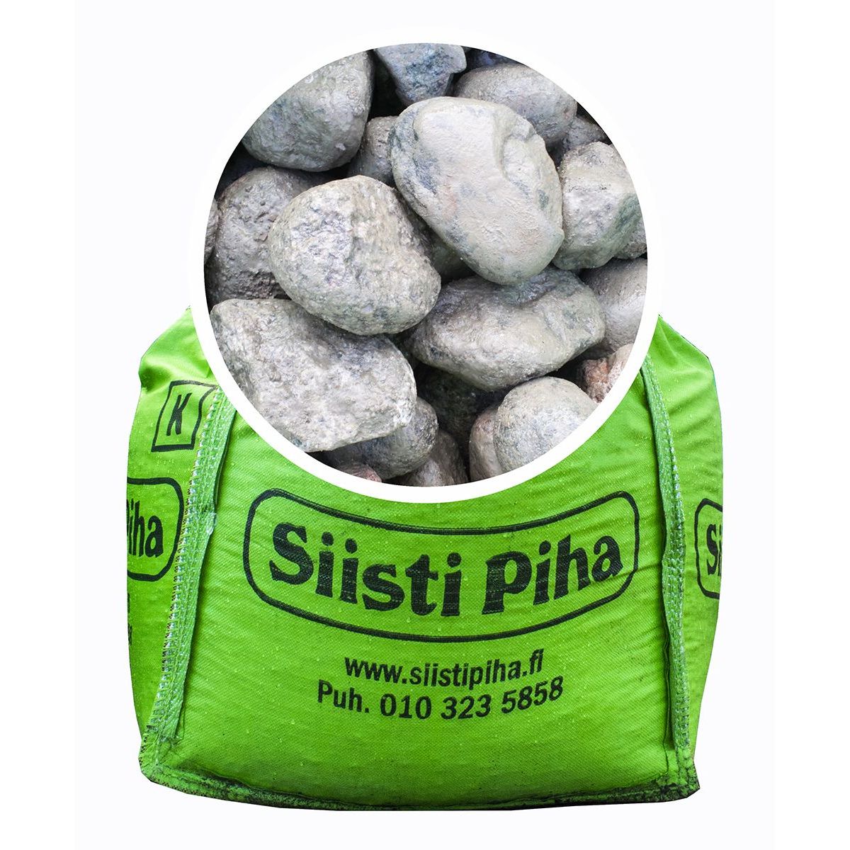 Mukulakivi Siisti Piha, 100-150mm, 900kg