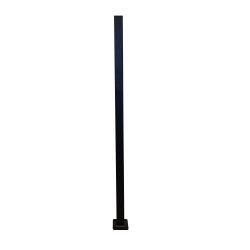 Aitatolppa Green Land Garden, 130x5x5cm, musta, alumiini