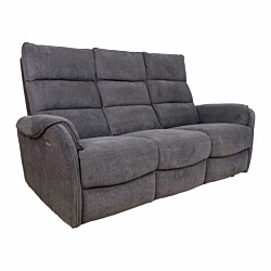 Mekanismisohva Home4You Bowers, 3-istuttava, siniharmaa