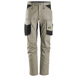 Cargohousut Snickers 6803 AllroundWork, khaki/musta, koko 200