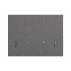 Sängynpääty Lande Home4You 140x105cm, harmaa