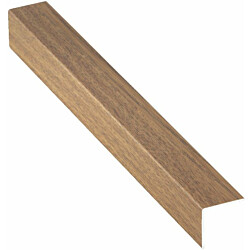 Laattalista/ulkokulma Euroshrink pinta-asennus, alumiini 193a, 25mm x 2.5m, tammi