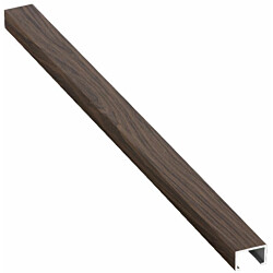 Boordilista Euroshrink alumiini 225a, 15mm x 2.5m, pähkinä