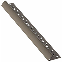 Mattolista Euroshrink alumiini 268a, 8-12mm x 2.5m, mattapronssi