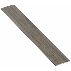 Tasolista Euroshrink alumiini itseliimautuva 290a, 1000mm, vaaleanharmaa puu