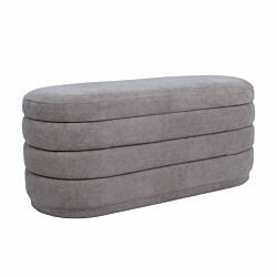 Penkki Home4You Hiro 104x44x44cm, säilytystilalla, vaaleanruskea