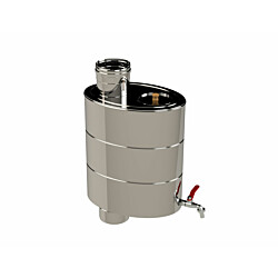 Piippuvesisäiliö Vilpra, ∅115mm, 24l, teräs