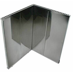 Puukiukaan suojaseinä Vilpra, NP 536x526x782mm, teräs