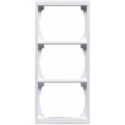 Impressivo valkoinen peitelevy 3-OS 100mm