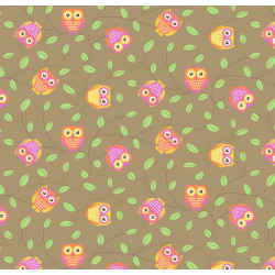 Lastenhuoneen matto Tyyni Design Pöllö 160x240cm, beige