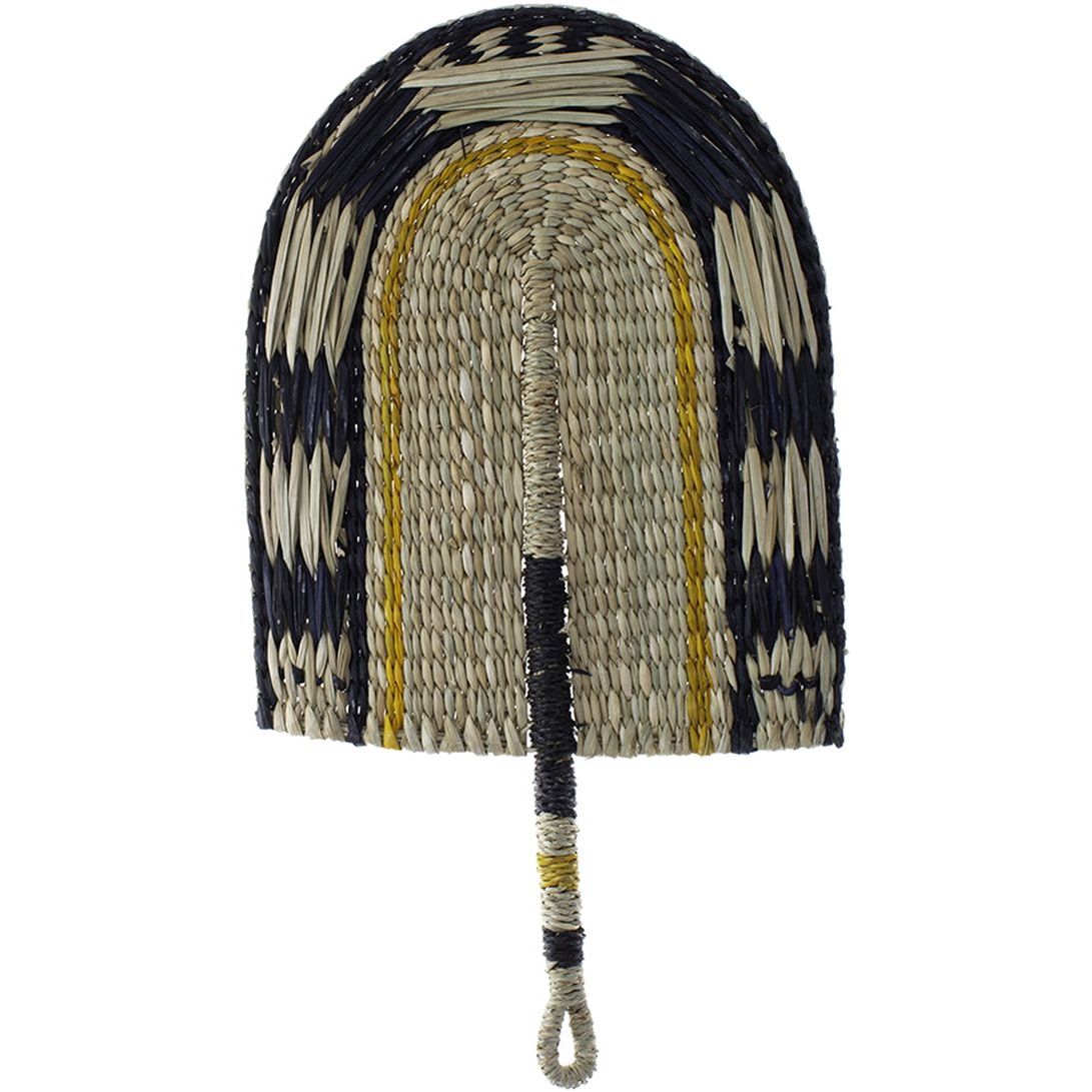 Viuhka AmandaB Collection Sanur, 50cm, natural/musta