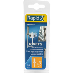 Vetoniitti Rapid, 4.0X14mm, H. Perf, 50kpl
