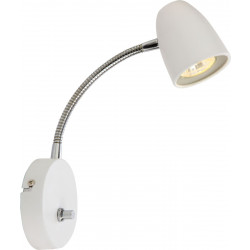 Seinävalaisin Aneta Lighting Sandnes Flex, himmennettävä, valkoinen