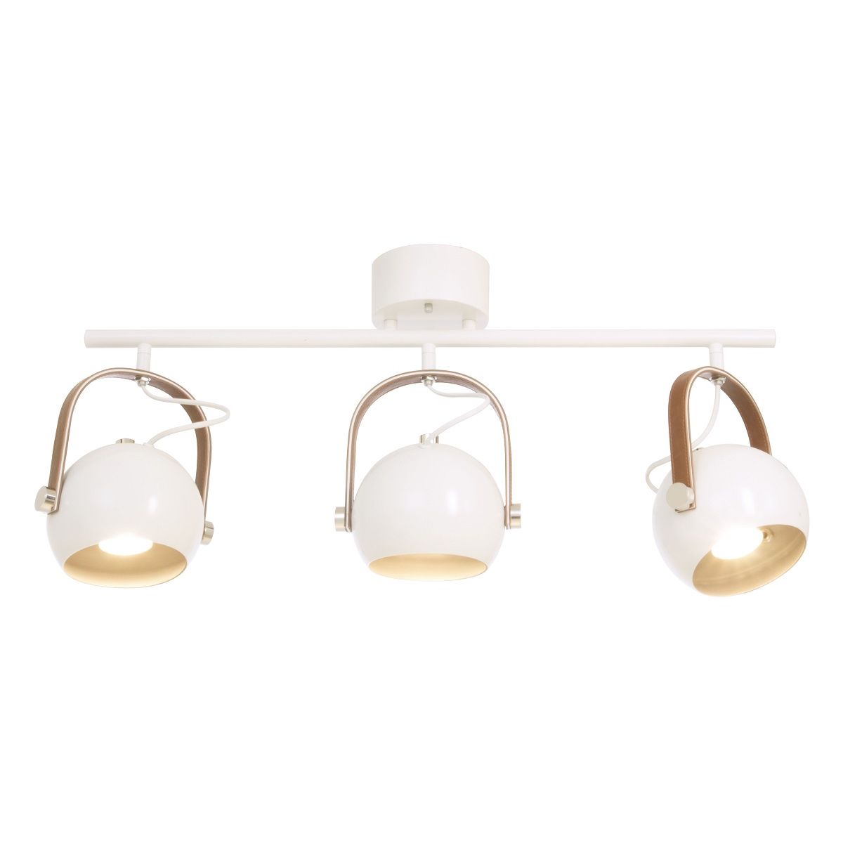 Kattospotti Aneta Lighting Bow, 3x7W, 345x750x145mm, IP20, GU10, valkoinen