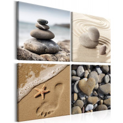 Canvas-taulu Artgeist Marine Quartet, 80x80cm