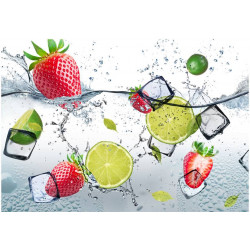 Sisustustarra Artgeist Fruit cocktail, 280x392cm