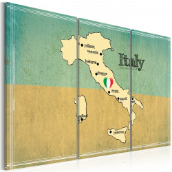 Taulu Artgeist Heart of Italy, 3-osainen, 40x60cm