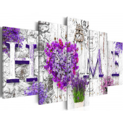 Canvas-taulu Artgeist Amethystine asylum, 50x100cm