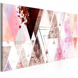 Canvas-taulu Artgeist Geometric Evolution, 1-osainen, kapea, 40x120cm