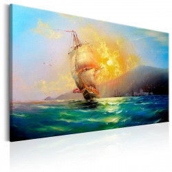 Canvas-taulu Artgeist Burning Sky, 80x120cm