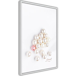 Juliste Artgeist Pearl, musta kehys, 30x20cm