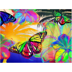 Kuvatapetti Artgeist Butterflies in the stomach, 270x350cm