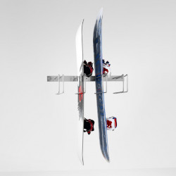Lumilautateline seinälle Axxa, 4-8 lumilaudalle, 96cm