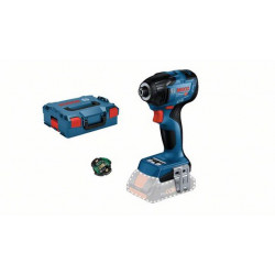 Akkuiskuruuvinväännin Bosch Professional GDR 18V-210 C Solo, 18V, ilman akkua + L-Boxx
