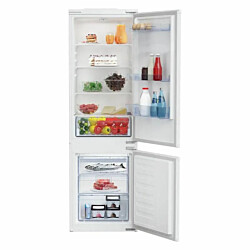 Jääkaappipakastin Beko BCSA285K4SN, integroitava, 54cm, valkoinen