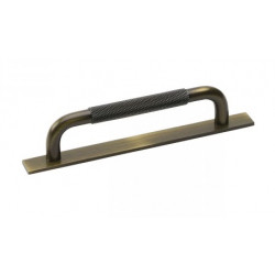 Lankavedin aluslevyllä Beslag Design Helix, 170x15x37mm, antiikkipronssi