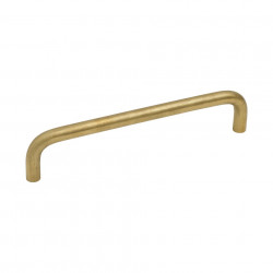 Lankavedin Beslag Design Bolmen, 138x8x29 mm, cc 128 mm, messinki käsittelemätön