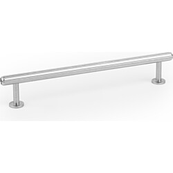 Lankavedin Beslag Design Rille Mini, 190x34x15mm, cc160mm, ruostumaton look