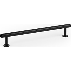 Lankavedin Beslag Design Rille Mini, 190x34x15mm, cc160mm, harjattu musta