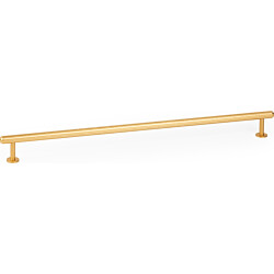 Lankavedin Beslag Design Rille Mini, 350x34x15mm, cc320mm, harjattu messinki