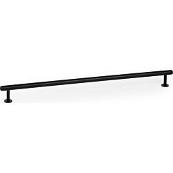 Lankavedin Beslag Design Rille Mini, 350x34x15mm, cc320mm, harjattu musta